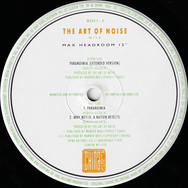 The Art Of Noise - Paranoimia (Extended Version)