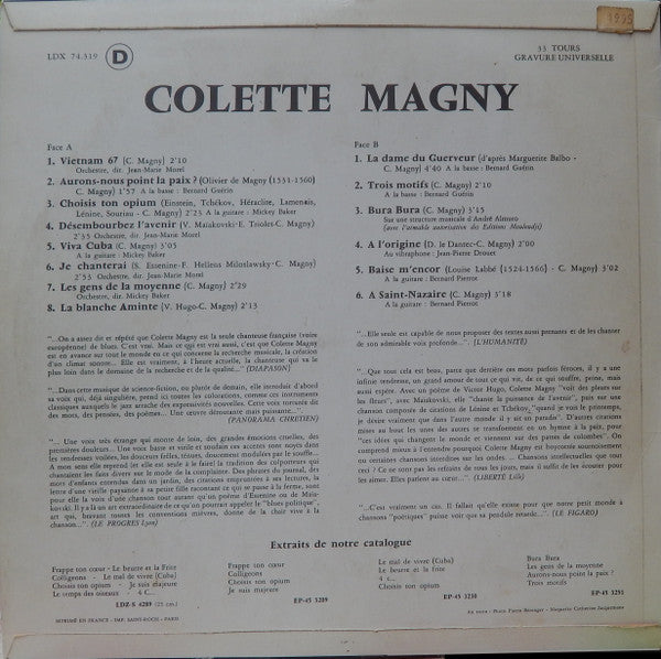 Colette Magny - Colette Magny