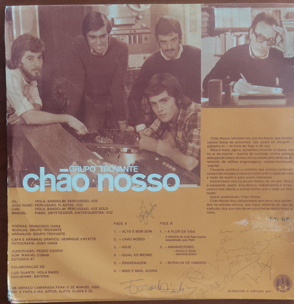 Trovante - Chão Nosso