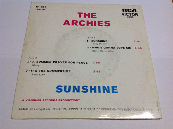 The Archies - Sunshine