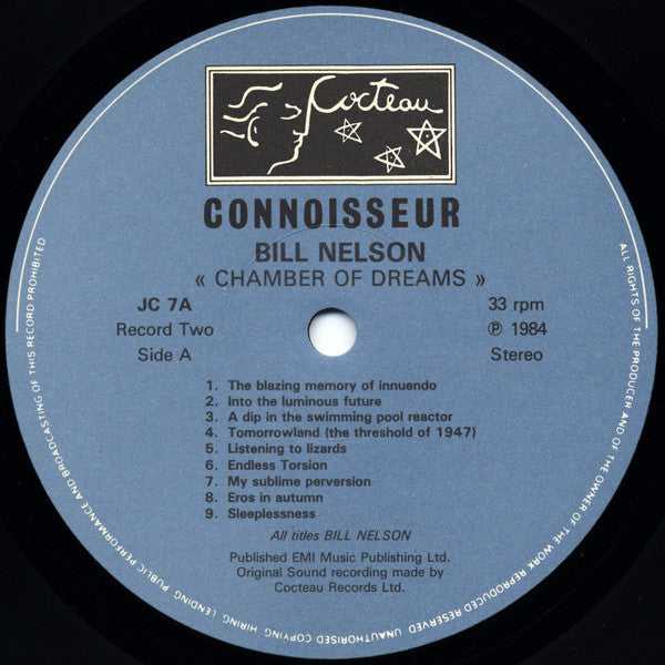Bill Nelson - Chamber Of Dreams (Music From The Invisibility Exhibition)
