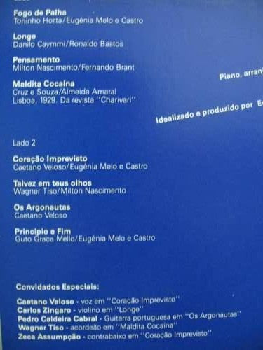 Eugénia Melo e Castro - Coração Imprevisto