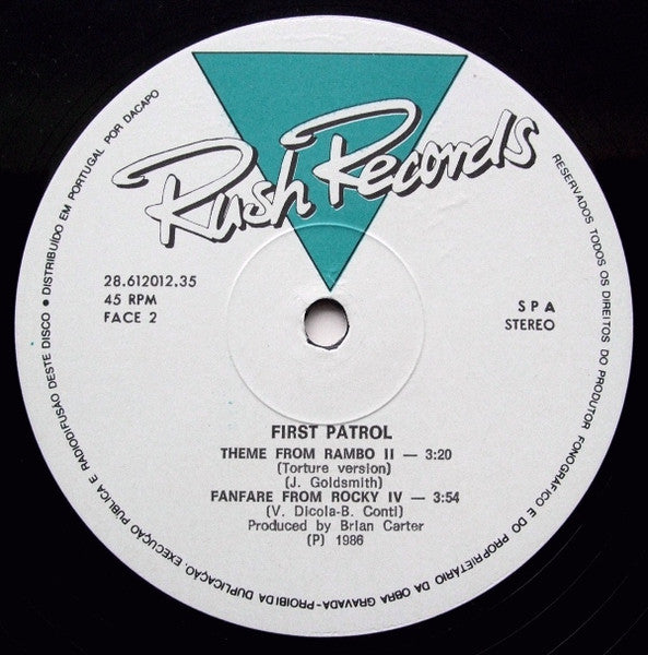 First Patrol - Theme From Rambo II