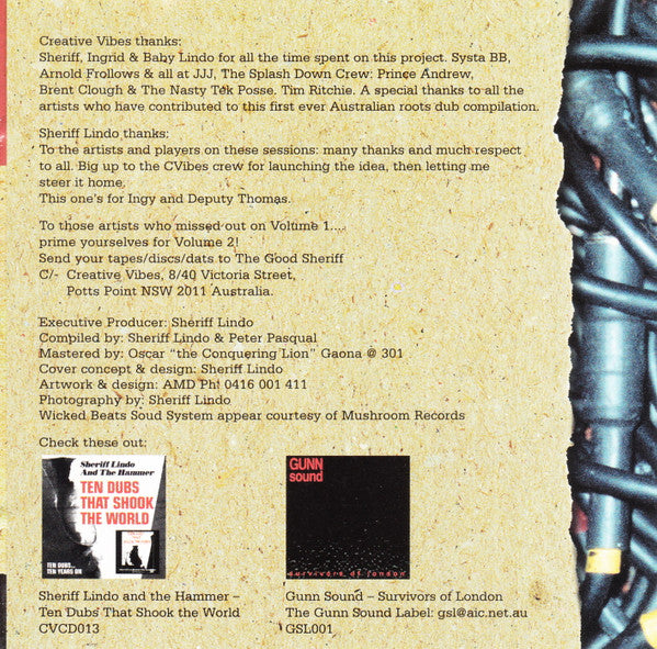 Various - Sheriff Lindo Presents Dub For The Masses Vol 1.