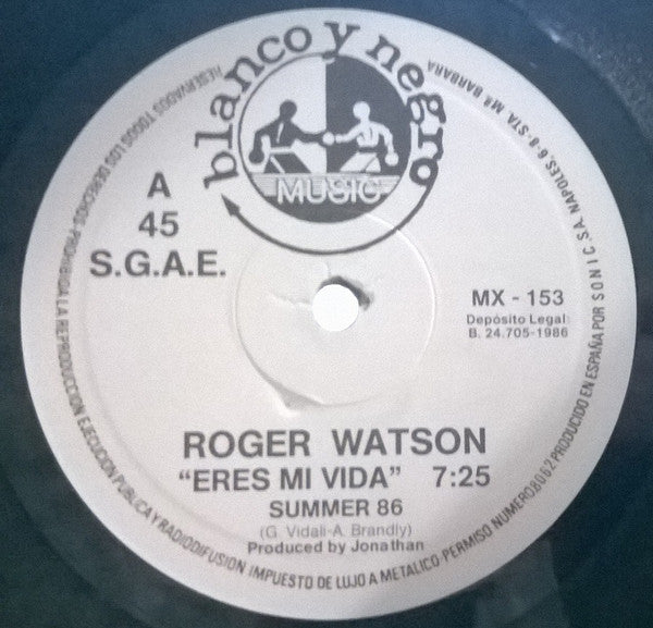 Roger Watson (3) - Eres Mi Vida (Panamá Special Remix)