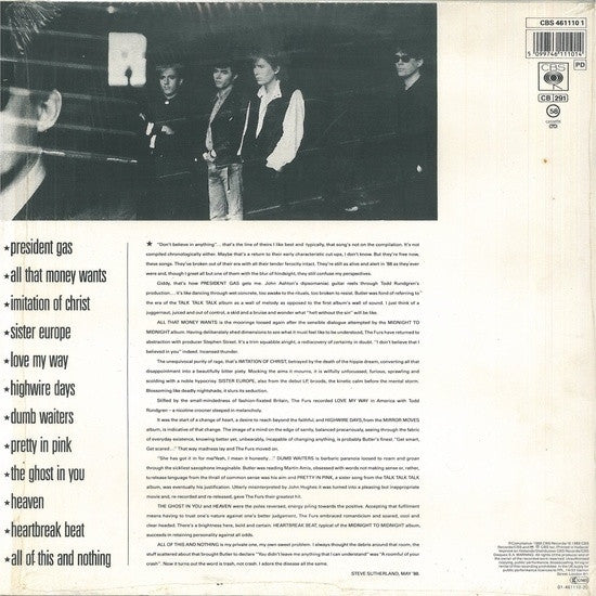 The Psychedelic Furs - All Of This And Nothing