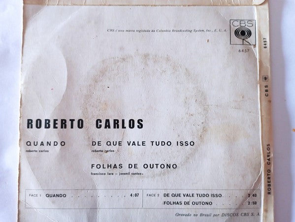Roberto Carlos - Em Ritmo De Aventura - 2