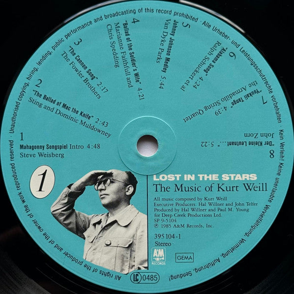 Various - Lost In The Stars (The Music Of Kurt Weill)