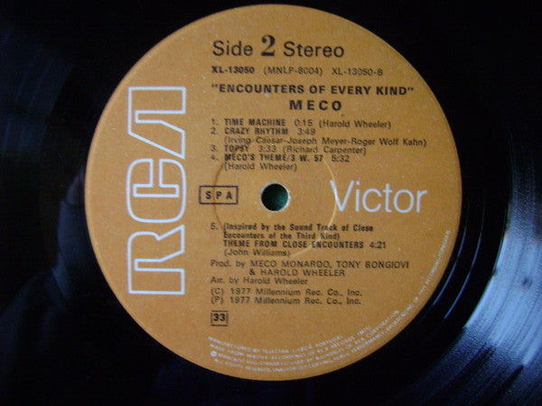 Meco Monardo - Encontros Imediatos Do Terceiro Grau (=Encounters Of Every Kind)