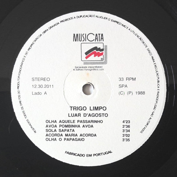 Trigo Limpo - Luar D'Agosto