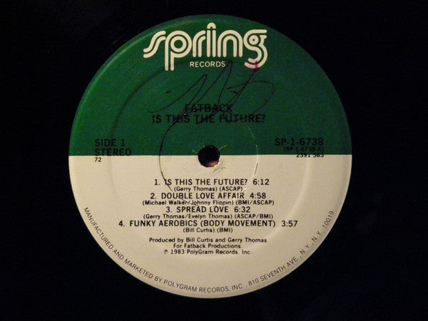 The Fatback Band - Is This The Future?