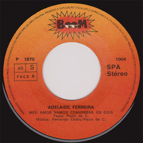 Adelaide Ferreira - Meu Amor (Vamos Conversar Os Dois)