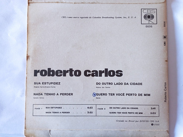 Roberto Carlos - Sua Estupidez