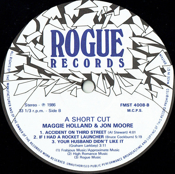 Maggie Holland & Jon Moore - A Short Cut