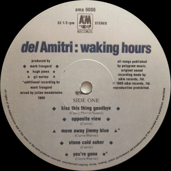 Del Amitri - Waking Hours