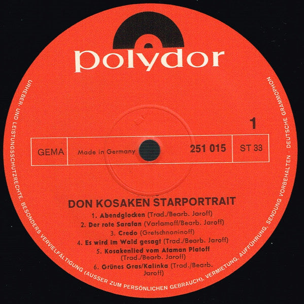 Don Kosaken Chor Serge Jaroff - Starportrait - Don Kosaken Chor Serge Jaroff