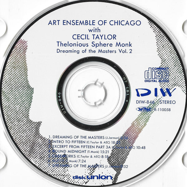 The Art Ensemble Of Chicago With Cecil Taylor - Thelonious Sphere Monk: Dreaming Of The Masters Vol.2