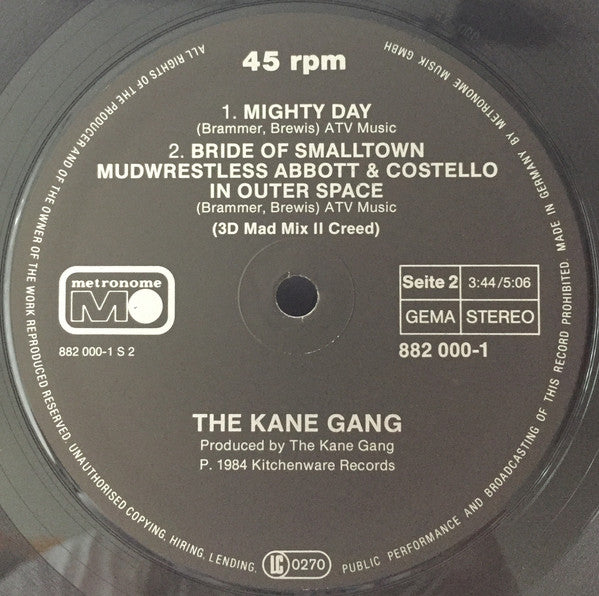 The Kane Gang - Closest Thing To Heaven