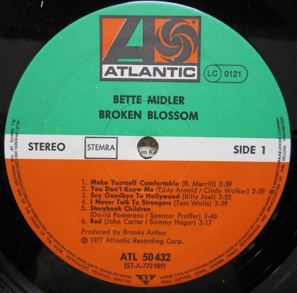 Bette Midler - Broken Blossom