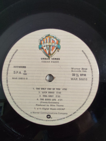 Urban Verbs - Urban Verbs