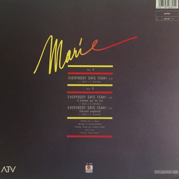 Marie (13) - Everybody Says Yeah!