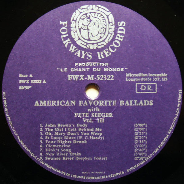 Pete Seeger - American Favorite Ballads 3