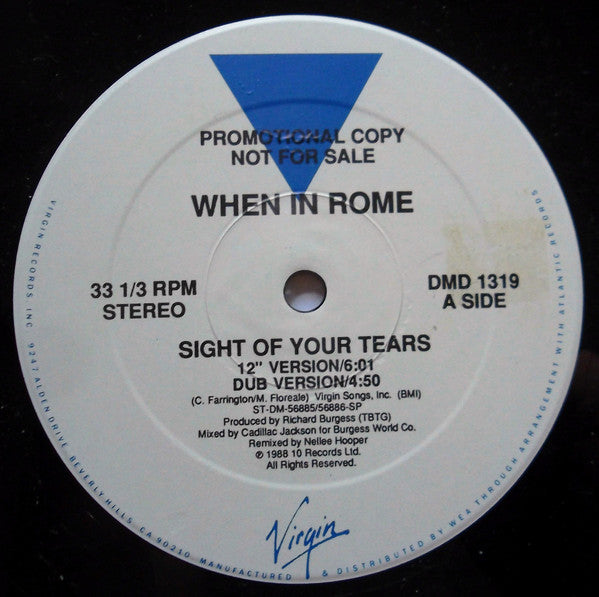 When In Rome - Sight Of Your Tears