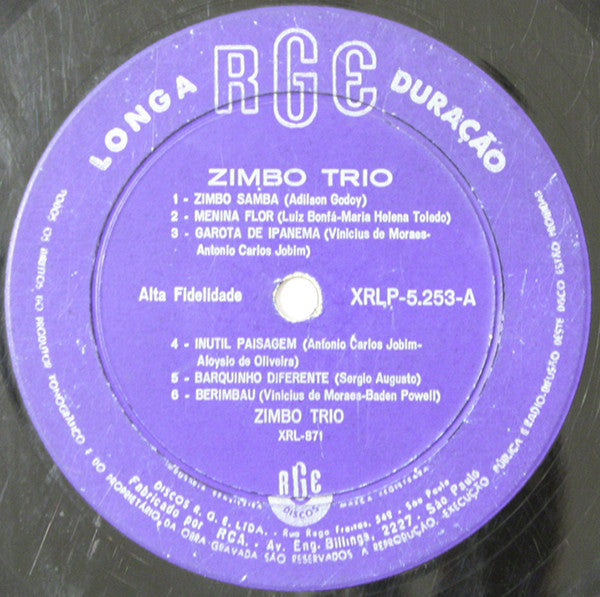 Zimbo Trio - Zimbo Trio