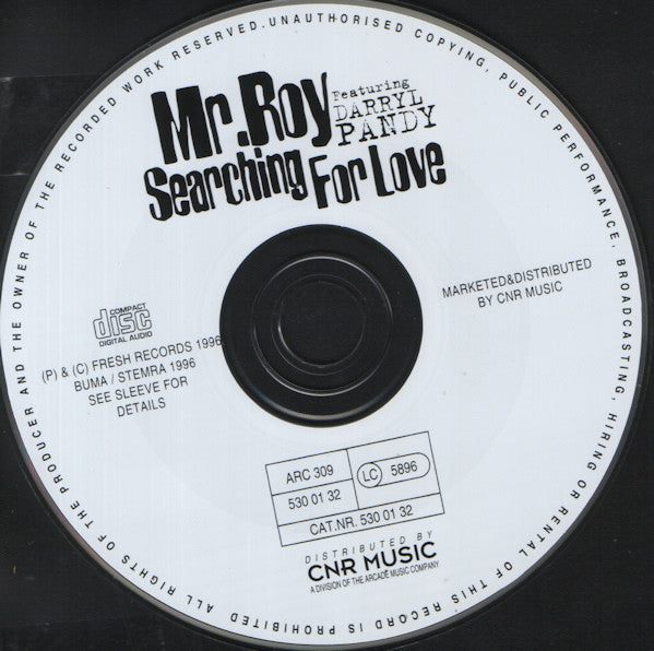Mr. Roy Featuring Darryl Pandy - Searching For Love
