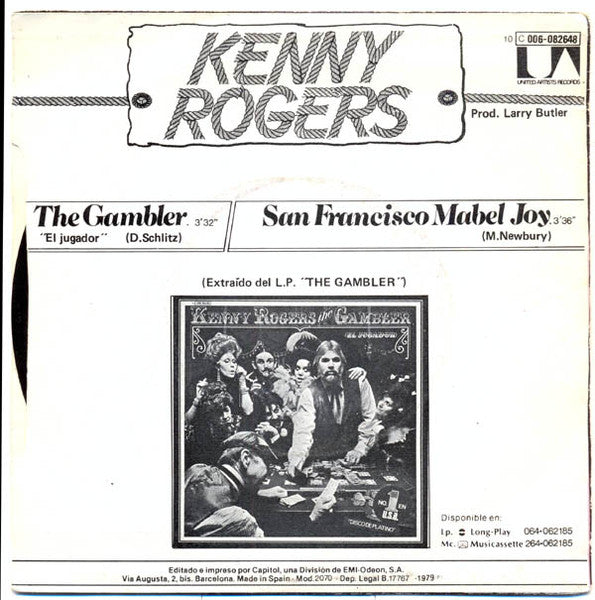 Kenny Rogers - The Gambler = El Jugador