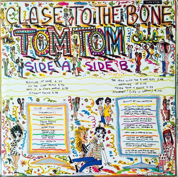 Tom Tom Club - Close To The Bone