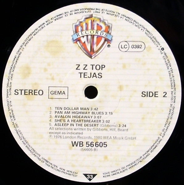 ZZ Top - Tejas