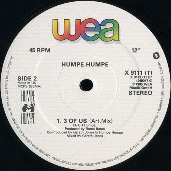 Humpe Humpe - 3 Of Us (Special-Mixes)