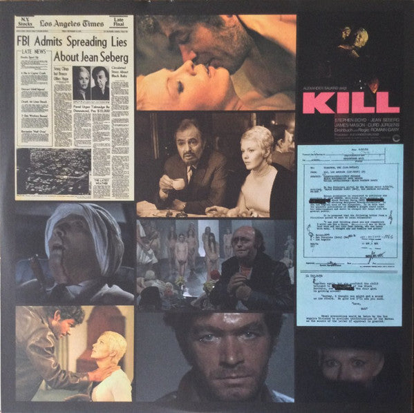 Berto Pisano, Jacques Chaumont - Kill! (Colonna Sonora Originale Del Film)