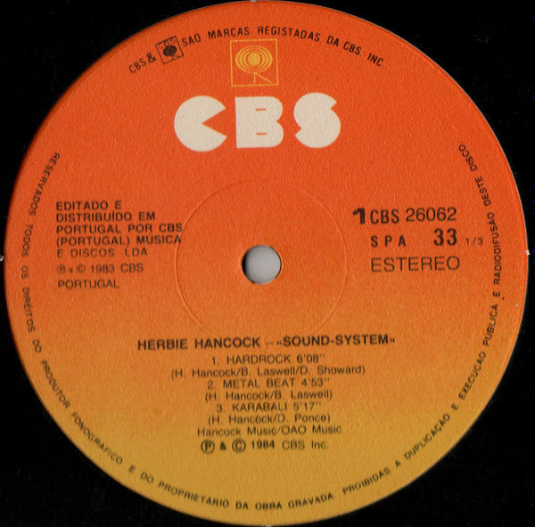 Herbie Hancock - Sound-System