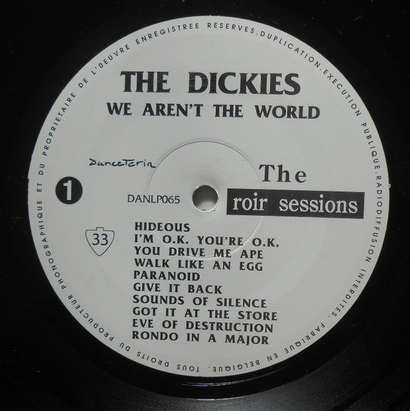 The Dickies - We Aren't The World!