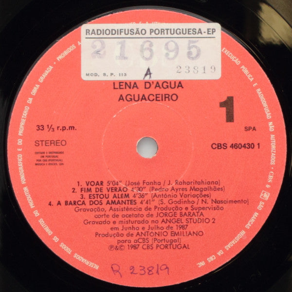 Lena D'Água - Aguaceiro
