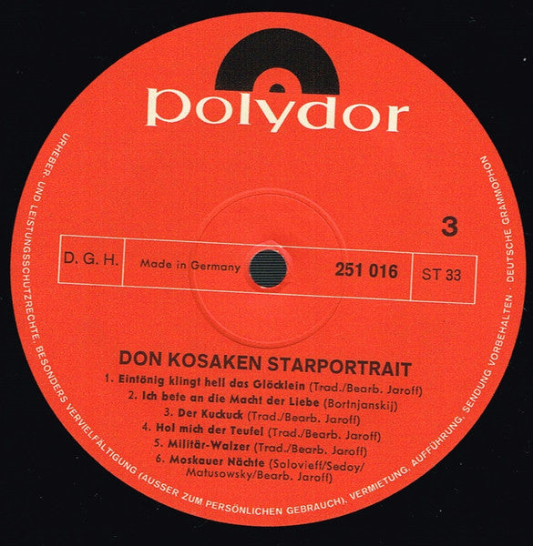 Don Kosaken Chor Serge Jaroff - Starportrait - Don Kosaken Chor Serge Jaroff