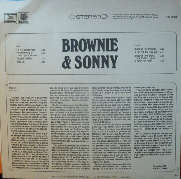 Sonny Terry & Brownie McGhee - Brownie & Sonny