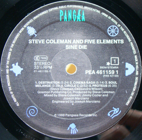 Steve Coleman And Five Elements - Sine Die