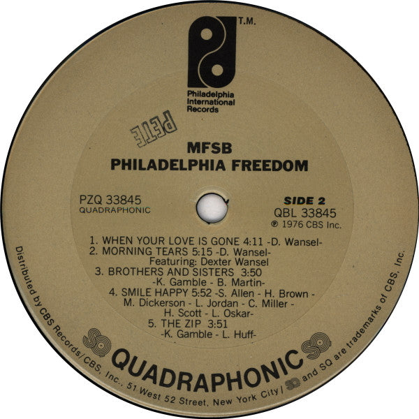 MFSB - Philadelphia Freedom