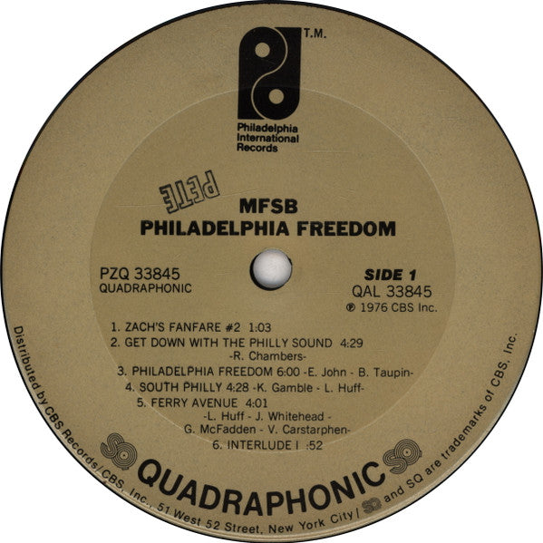 MFSB - Philadelphia Freedom