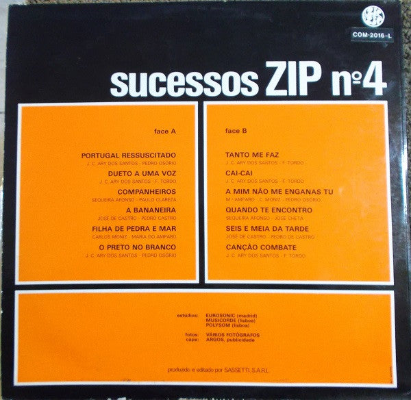 Various - Sucessos Zip № 4