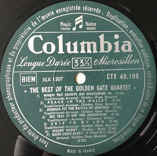 The Golden Gate Quartet - The Best Of The Golden Gate Quartet