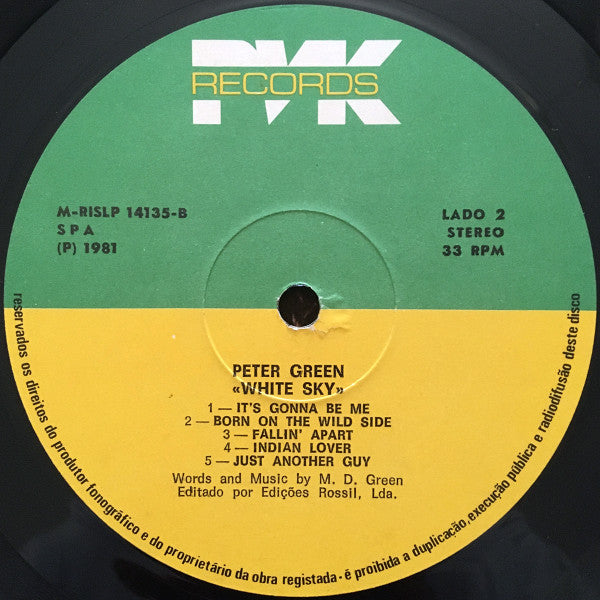 Peter Green (2) - White Sky