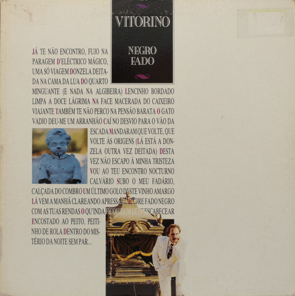 Vitorino - Negro Fado