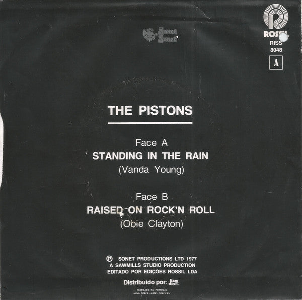 The Pistons - Standing In The Rain / Raised On Rock & Roll