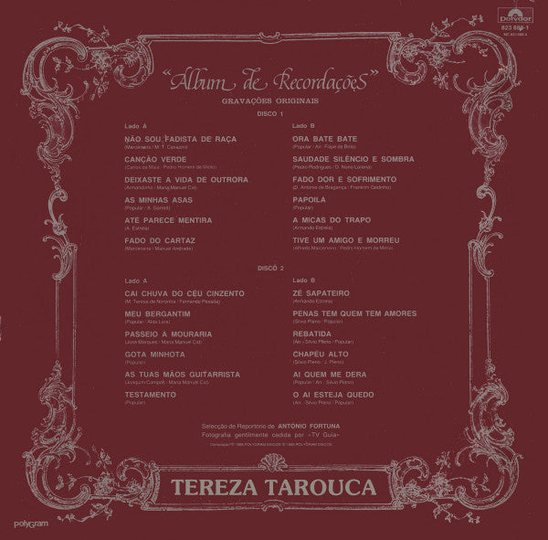Tereza Tarouca - Album De Recordações