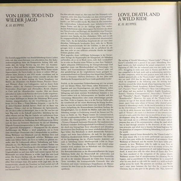 Arnold Schoenberg, Rafael Kubelik - Gurre-Lieder