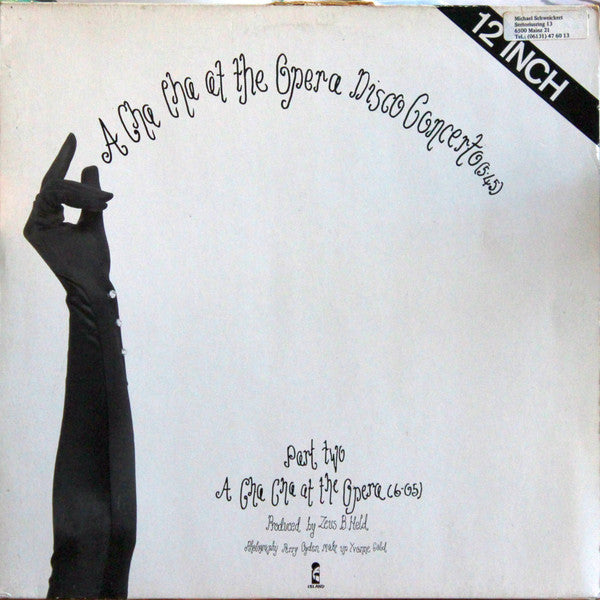 A Cha Cha At The Opera - A Cha Cha At The Opera Disco Concerto